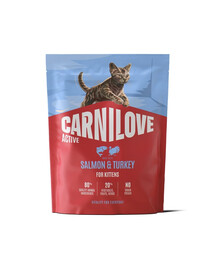 CARNILOVE Active Cat Salmon and Turkey for Kittens 400 g losos a krůta, pro koťata všech plemen