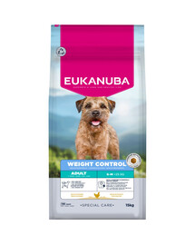 EUKANUBA Special Care Small & Medium Breed Adult Dogs Weight Control 12 kg krmivo podporující kontrolu hmotnosti pro psy malých a středních plemen