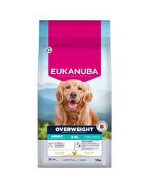 EUKANUBA Special Care Adult Dogs Overweight 12 kg krmivo pro dospělé psy s nadváhou