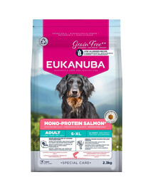 EUKANUBA Special Care Adult Mono-Protein Salmon 2,3 kg krmivo pro dospělé psy, bohaté na čerstvě zmraženého lososa