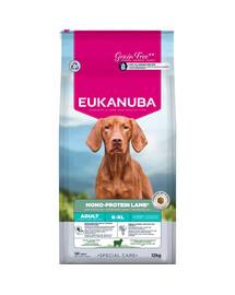 EUKANUBA Special Care Adult Mono-Protein Lamb 12 kg krmivo pro dospělé psy, bohaté na čerstvě mraženou jehněčinu