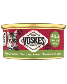 VOSKES Jelly Tuna with Quinoa 85 g tuňák s quinoou v želé, doplňkové krmivo pro kočky