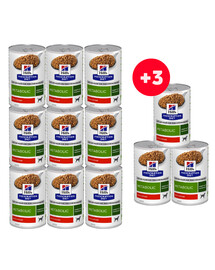 HILL'S Prescription Diet Canine Metabolic 370g 9 + 3 konzervy ZDARMA