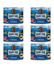 HAPPY DOG Sensible Pure Germany Beef 6x200 g mokré krmivo pro psy