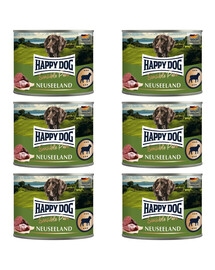 HAPPY DOG Sensible Pure Novozélandské jehněčí 6x200g mokré krmivo pro psy