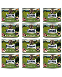 HAPPY DOG Sensible Pure Novozélandské jehněčí 12x200 g mokré krmivo pro psy