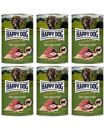 HAPPY DOG Sensible Pure Novozélandské jehněčí 6x400 g mokré krmivo pro psy