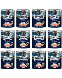 HAPPY DOG Sensible Norway Fish 12x400 g mokré krmivo pro psy