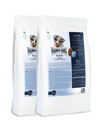 HAPPY DOG Puppy Starter Jehněčí a rýže 2x4 kg granule pro štěňata
