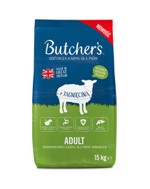 Butcher's Original granule pro psy s jehněčím, 15 kg