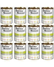 DOLINA NOTECI Premium konzervy pro psy s husím masem a bramborami 12x400g