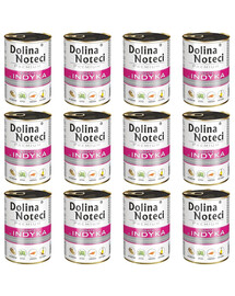 DOLINA NOTECI Premium konzervy pro dospělé psy s krůtím masem 12x400g