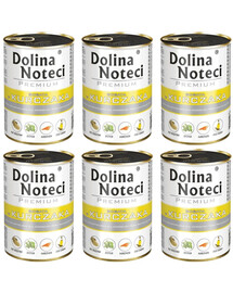 DOLINA NOTECI Prémiové krmivo s kuřecím masem 6x400 g