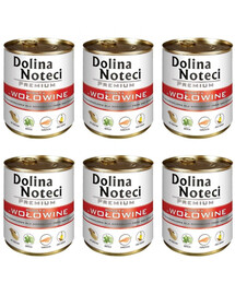 DOLINA NOTECI Premium Bohaté na hovězí maso 6x400g