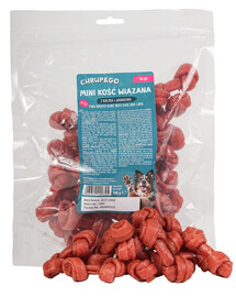 CHRUP&GO Mini kost s kachnou a jehněčím 500g pamlsek pro psy