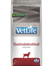 FARMINA Vet Life Gastrointestinal Dog 12 kg krmivo pro psy s trávicími problémy + 3 x FARMINA Vet Life Dental Treat Gastrointestinal Mini 60 g (7 ks) ZDARMA!