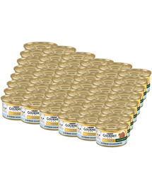 GOURMET Gold Adult Succulent Delights s mořskými rybami 48x85g