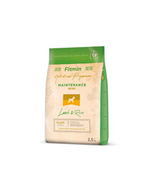 FITMIN Dog Mini lamb&rice 2,5 kg jehněčí s rýží, krmivo pro psy malých plemen
