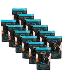 FITMIN For Life Dog Adult Turkey 12x85 g krůtí maso s rakytníkem v omáčce