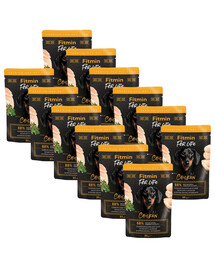 FITMIN For Life Dog Adult Chicken 12x85 g kuře s bylinkami v omáčce