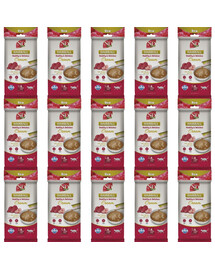 FARMINA N&D Quinoa Cat Hairball Cream Chicken and Tuna 15x60 g s kuřecím masem a tuňákem, krémový pamlsek proti tvorbě trichobezoárů pro kočky