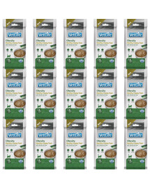FARMINA Vet Life Cat Obesity Creamy 15x60 g s kuřetem a tuňákem, krémová pochoutka pro kočky s nadváhou