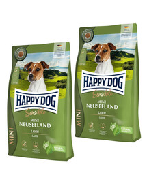 HAPPY DOG Sensible Mini Neuseeland 20 kg (2 x 10 kg) s jehněčím