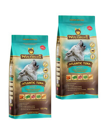 WOLFSBLUT Suché krmivo pro dospělé psy s tuňákem a mořským salátem Atlantic Tuna 25 kg (2 x 12,5 kg)