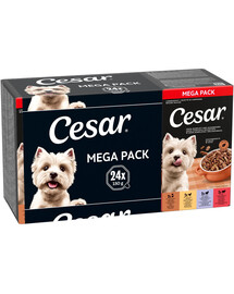 CESAR Country Goulash Mix of Flavours 24 x 150g mokré krmivo pro dospělé psy