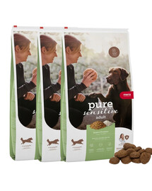 MERA Dog Pure Sensitive Adult Insect Protein 3x4 kg hmyzí bílkoviny, suché krmivo pro citlivé psy