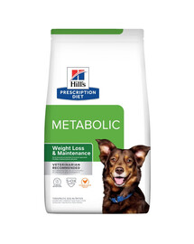 HILL'S Prescription Diet Metabolic Regulace hmotnosti granule pro psy 4 kg