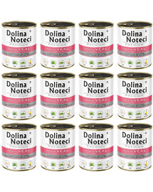 DOLINA NOTECI Premium telecí maso se zeleným hráškem 12x800 g