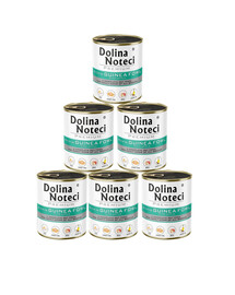 DOLINA NOTECI Premium konzervy pro dospělé psy všech plemen perlička s jablkem 6x800 g