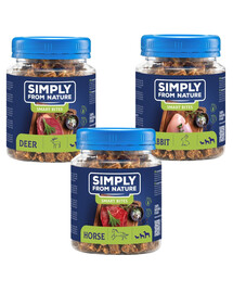 SIMPLY FROM NATURE Smart Bites Směs příchutí 3x 130 g