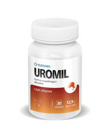 EUROWET Uromil 30 tab. doplňkové krmivo pro psy a kočky