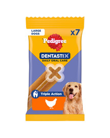 DentaStix (duże rasy) przysmak dentystyczny dla psów 7 szt. - 270g