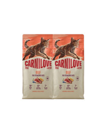 CARNILOVE True Fresh Cat Beef Sterilised 6 kg wołowina, dla kotów po sterylizacji