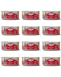 CARNILOVE Cat Can Paté Chicken and Lamb 12x100 g s kuřetem a jehněčím, paštika pro kočky