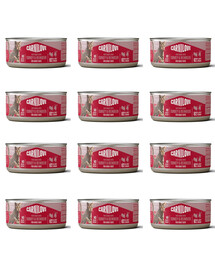 CARNILOVE Cat Can Paté Turkey and Reindeer 12x100 g s krůtím a sobím, paštika pro kočky