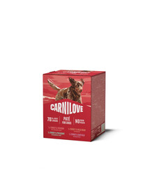 CARNILOVE Dog Pouch Multipack 4X300g mix mokra karma mix smaków dla dorosłych psów