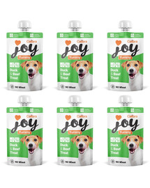 CALIBRA Joy Dog Yummy Duck and Beef Treat 6x100 g kachní a hovězí, masová pasta pro psy