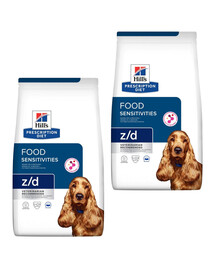 HILL'S Prescription Diet Canine z/d Ultra Allergen Free 20 kg (2 x 10 kg)