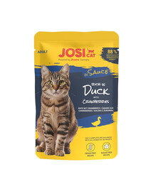 JOSERA JosiCat Bohaté na kachnu v omáčce 85 g krmivo pro kočky