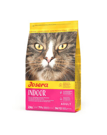 JOSERA Indoor Cat 2 kg bezobilné krmivo pro domácí kočky