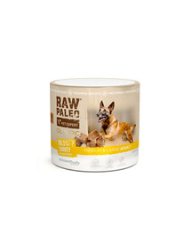 RAW PALEO Olympic Turkey Medium Large 90g krůtí, hypoalergenní monoproteinová tréninková pochoutka pro psy