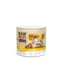 RAW PALEO Olympic Turkey Mini 90g krůtí, hypoalergenní monoproteinová tréninková pochoutka pro psy