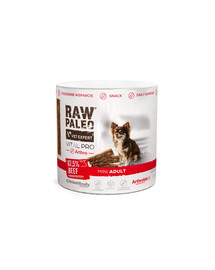 RAW PALEO Vital Pro Arthro Beef Mini 100g monoproteinový funkční pamlsek na klouby pro psy