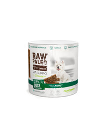 RAW PALEO Vital Pro Dental Duck Mini 100g monoproteinový funkční pamlsek pro zdravé zuby psů