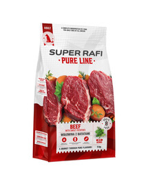 SUPER RAFI Pure Line Hovězí s batáty 9 kg krmivo pro psy