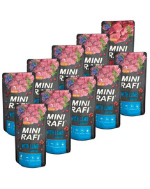 RAFI Mini s jehněčím 10x150 g krmivo pro psy malých plemen